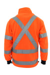 Hivis "X" back & Biomotion taped Polar Fleece