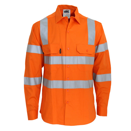 HiVis Bio-T R/W VIC Rail Shirt