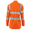 Ladies HiVis L/W Cotton VIC Rail CSR Shirt