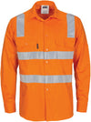 HiVis Cotton Bomber Jacket with ‘X’ Back & additional CSR R/Tape below
