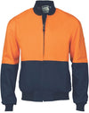 HiVis Two Tone Cott on Bomber Jacket