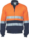 HiVis Two Tone D/N Cotton Bomber Jacket with CSR R/tape