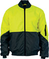 HIVIS 2 TONE DAY BOMBER JACKET