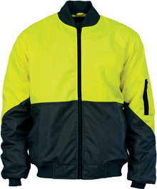  HIVIS 2 TONE DAY BOMBER JACKET