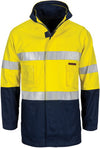HiVis "4 IN 1" Cotton Drill Jacket with Generic R/Tape