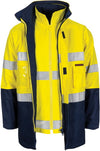 HiVis "4 IN 1" Cotton Drill Jacket with Generic R/Tape