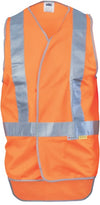 Day/Night Cross Back Safety Vests with Tail