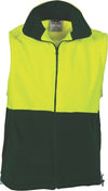 HiVis Two Tone Full Zip Polar Fleece Vest