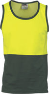 Cotton Back Two Tone Singlet