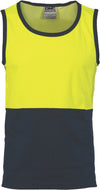 Cotton Back Two Tone Singlet