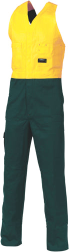 HiVis Two Tone Cotton Action Back Overall