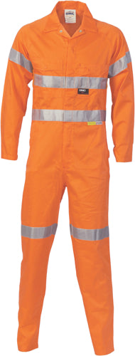  HiVis Cotton Coverall with
 3M R/Tape