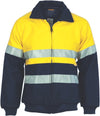 HiVis Two Tone Bluey Bomb er Jacket with CSR R/Tape