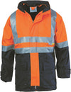4 in 1 HiVis Two Tone Breathable Jacket with Vest and 3M R/Tape