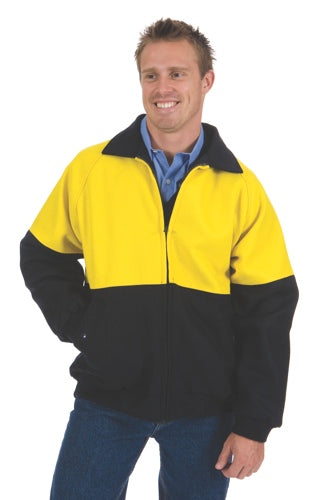 HiVis Two Tone Bluey bomber jacket