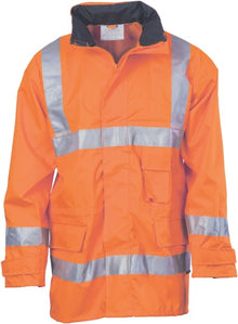  HiVis D/N Breath abl e Rain Jacket with 3M R/Tape