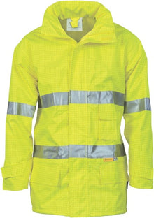  HiVis Breathable Anti-Static Jacket with 3M R/Tape