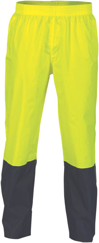 HiVis Two Tone Light weight Rain pants