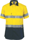 HiVis Cool-Breeze Cotton Shirt with 3M 8906 R/Tape - Short sleeve