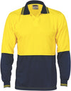 Hivis Two Tone Food Industry Polo - Long Sleeve