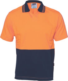  Hivis Cool Breeze Cotton Jersey Food Industry Polo - Short Sleeve