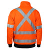 Hvs 1/2Zip XBack Fleecy Jumper
