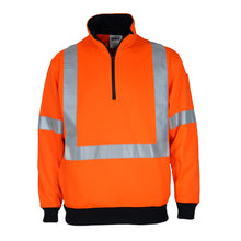  Hvs 1/2Zip XBack Fleecy Jumper