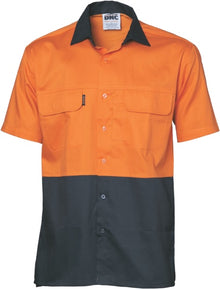  HiVis 3 Way Cool-Breeze Cotton Shirt -
 short sleeve