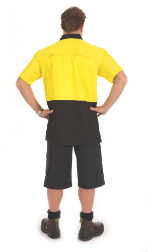 HiVis 3 Way Cool-Breeze Cotton Shirt -
 short sleeve