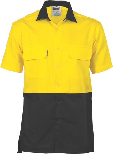 HiVis 3 Way Cool-Breeze Cotton Shirt -
 short sleeve