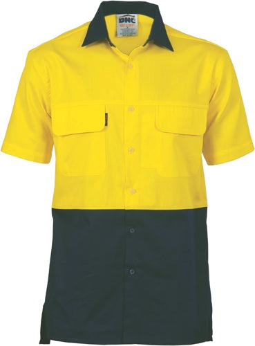 HiVis 3 Way Cool-Breeze Cotton Shirt -
 short sleeve
