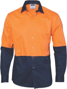  HiVis Cool Breeze Food Industry Cotton Shirt - Long Sleeve