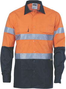  HiVis Cool-Breeze Cotton Shirt with 3M 8906
 R/Tape - Long sleeve