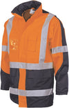 HiVis 2 Tone Cross Back D/N “2 in 1” Contrast Rain Jacket