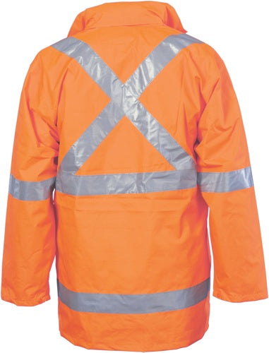 HiVis Cross Back D/N “2 in 1” Rain Jacket