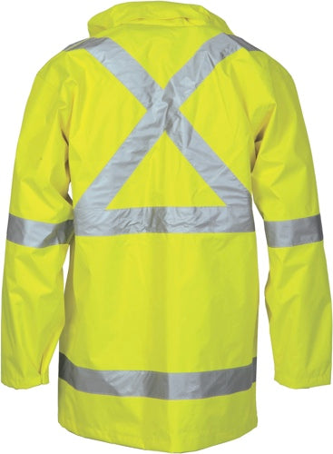 HiVis Cross Back D/N “2 in 1” Rain Jacket