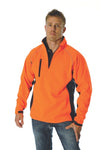 HiVis "X" back Rain jacket Biomotion tape
