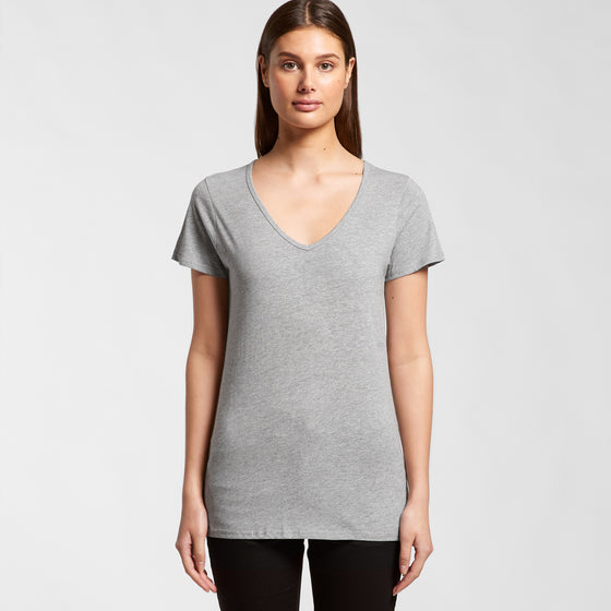 4010 BEVEL V-NECK TEE