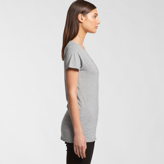 4010 BEVEL V-NECK TEE