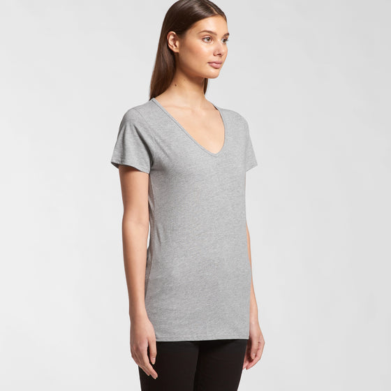4010 BEVEL V-NECK TEE