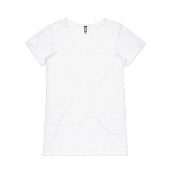 4010 BEVEL V-NECK TEE