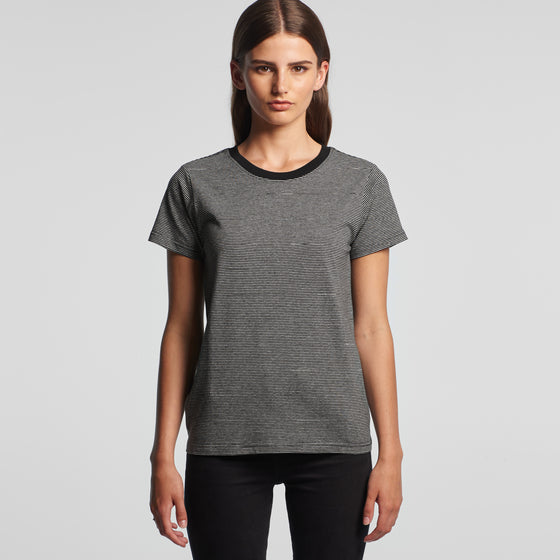 4041 WOS LINE STRIPE TEE