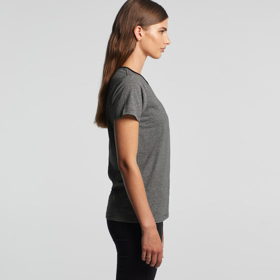 4041 WOS LINE STRIPE TEE