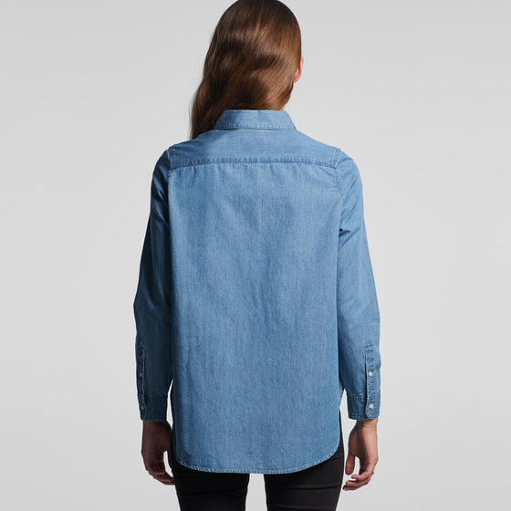 4042 WOS BLUE DENIM SHIRT