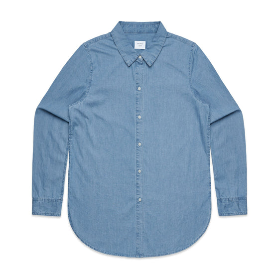 4042 WOS BLUE DENIM SHIRT