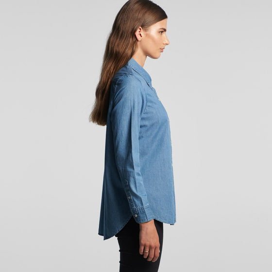 4042 WOS BLUE DENIM SHIRT
