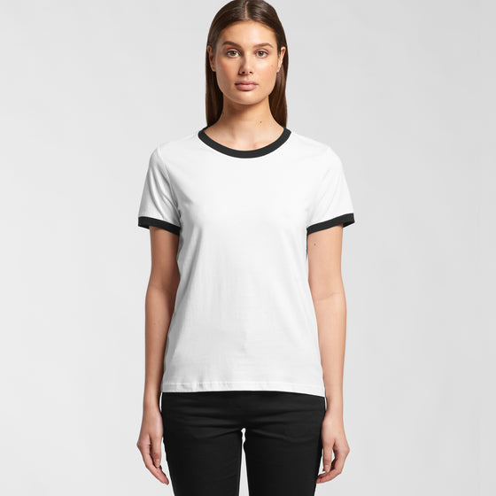 4053 WOS RINGER TEE