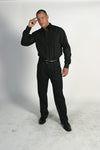 Polyester Cotton Business Shirt - Long Sleeve