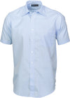 Mens Tonal Stripe Shirts
 - Short Sleeve