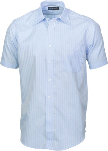 Mens Tonal Stripe Shirts
 - Short Sleeve